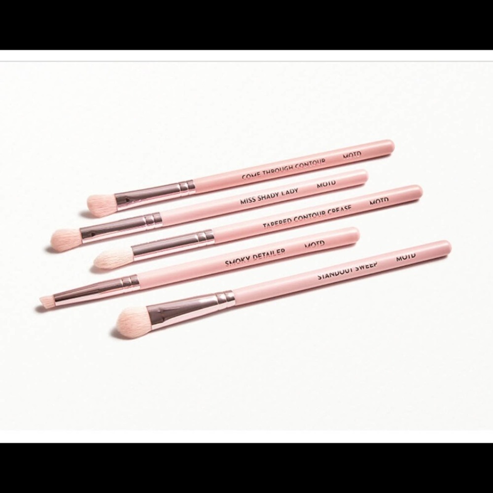 NWT MOTD In A Blush Blending Eye Brush Set - 5